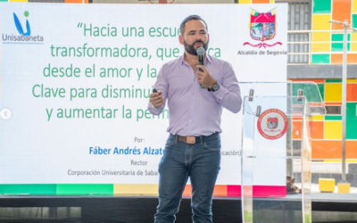 Nuestro Rector realiza ponencia en el Foro educativo “Perspectivas de la Educación 2024” en Segovia, Antioquia