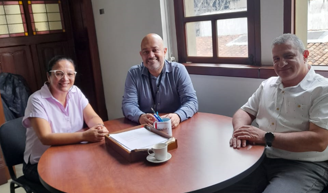 Reunión entre Unisabaneta y el Instituto de Cultura y Patrimonio de Antioquia