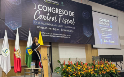 Unisabaneta presente en el I Congreso de Control Fiscal en el Marco de las Nuevas Tecnologías