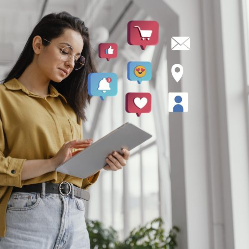 social-media-marketing-concept-marketing-with-applications